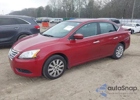 2015 Nissan Sentra Sv z USA, uszkodzony, nr VIN 3N1AB7AP1FL676734